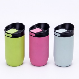 Wholesale 350ML Double Wall Stainless Steel Vacuum Insulated Travel Coffee Tumbler with Easy Operate Lid