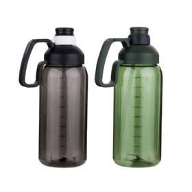 Wholesale 1600ml Large capacity outdoor GYM plastic sports water bottle