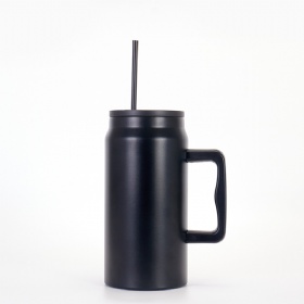 Mug Tumbler 50 oz Stainless Steel Vacuum Insulated Travel Mug Cups with Handle,Lid and Straw