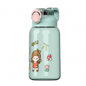Leak Proof BPA FREE Kids Water Bottle With Straw 600ML Sport Water Bottle For Children