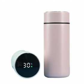 Custom Logo 300ML Intake Thermos Flask Cups Flask Led Temperature Display Stainless Steel Smart Water Bottles
