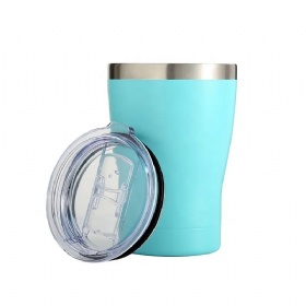 Custom logo 12 oz Double Wall Stainless Steel Coffee Tumbler