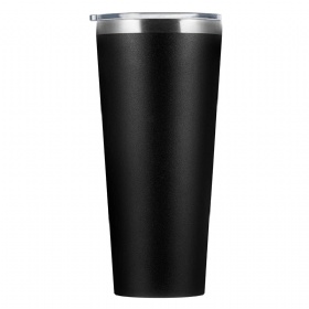 Wholesale 16oz Double Wall Stainless Steel logo Custom Reusable Coffee Mug with Lid