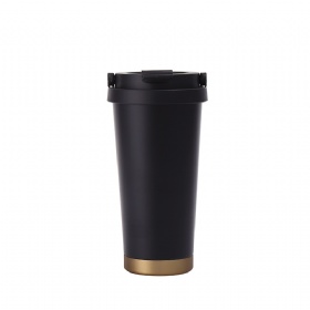 Customized 304 Stainless Steel Insulated Cup, Simple Direct Drinking Coffee Cup, Portable Hand-held Business Gift Cup